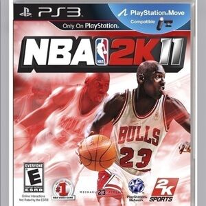 𝅺43. & 44. NBA 2K11 - Playstation 3 Video Game